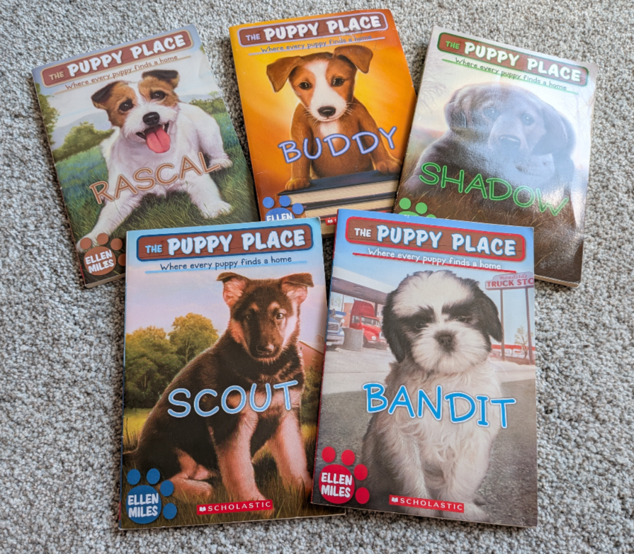 #17 set of 5 The Puppy Place Books