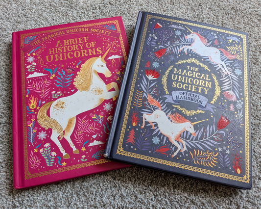 #17 The Magical Unicorn Society hardcover set of 2 books