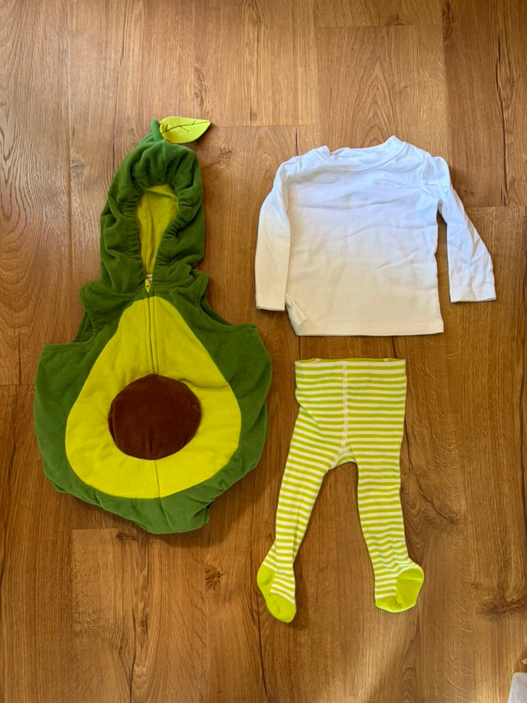 #6  -  Carter's Avocado Halloween Costume - boys or girls - 6-9 months