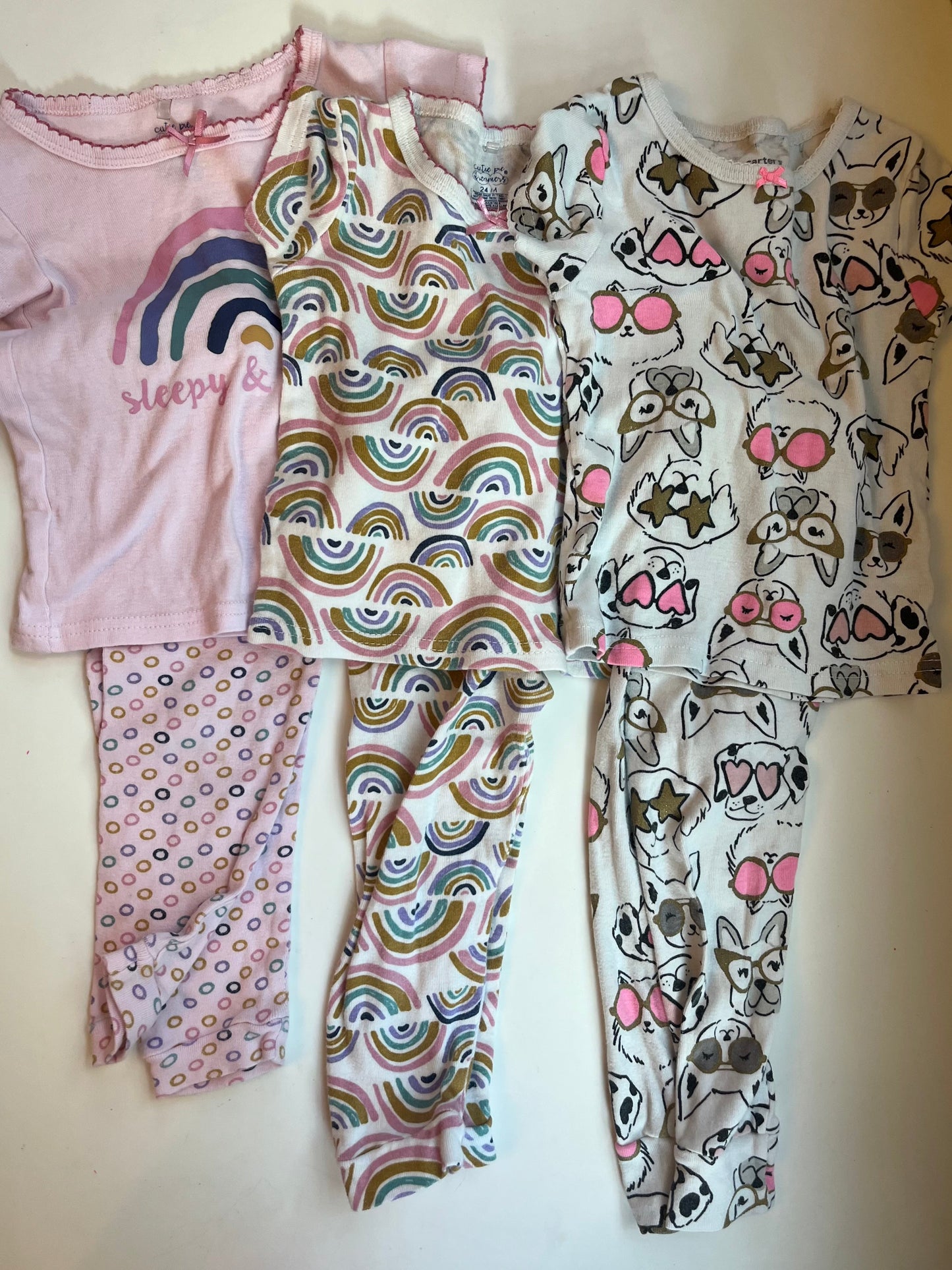 Seller #20 short sleeve pajamas 24 mo