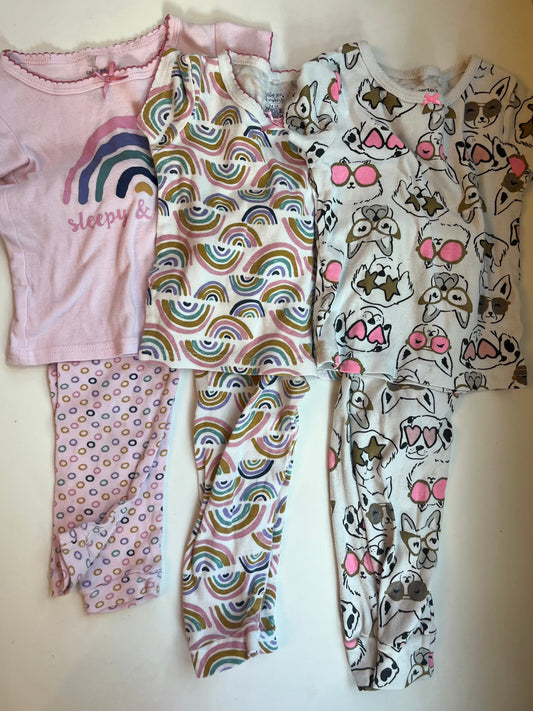 Seller #20 short sleeve pajamas 24 mo