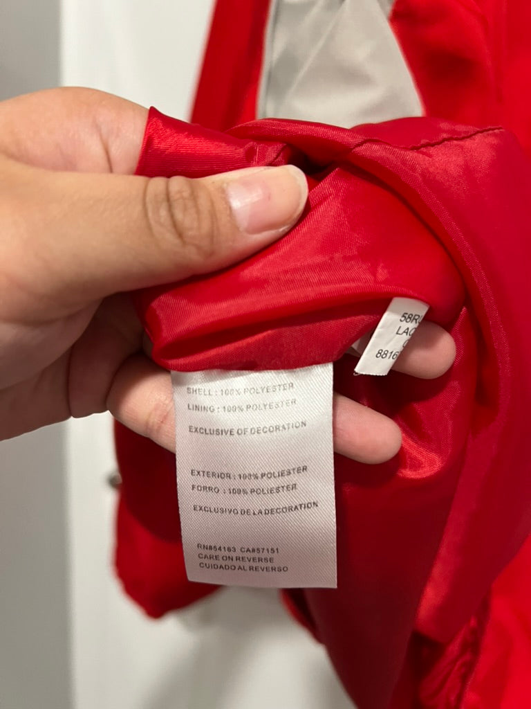 Seller #76 - The Ohio State University Windbreaker - Red Pullover - Size Xtra Large