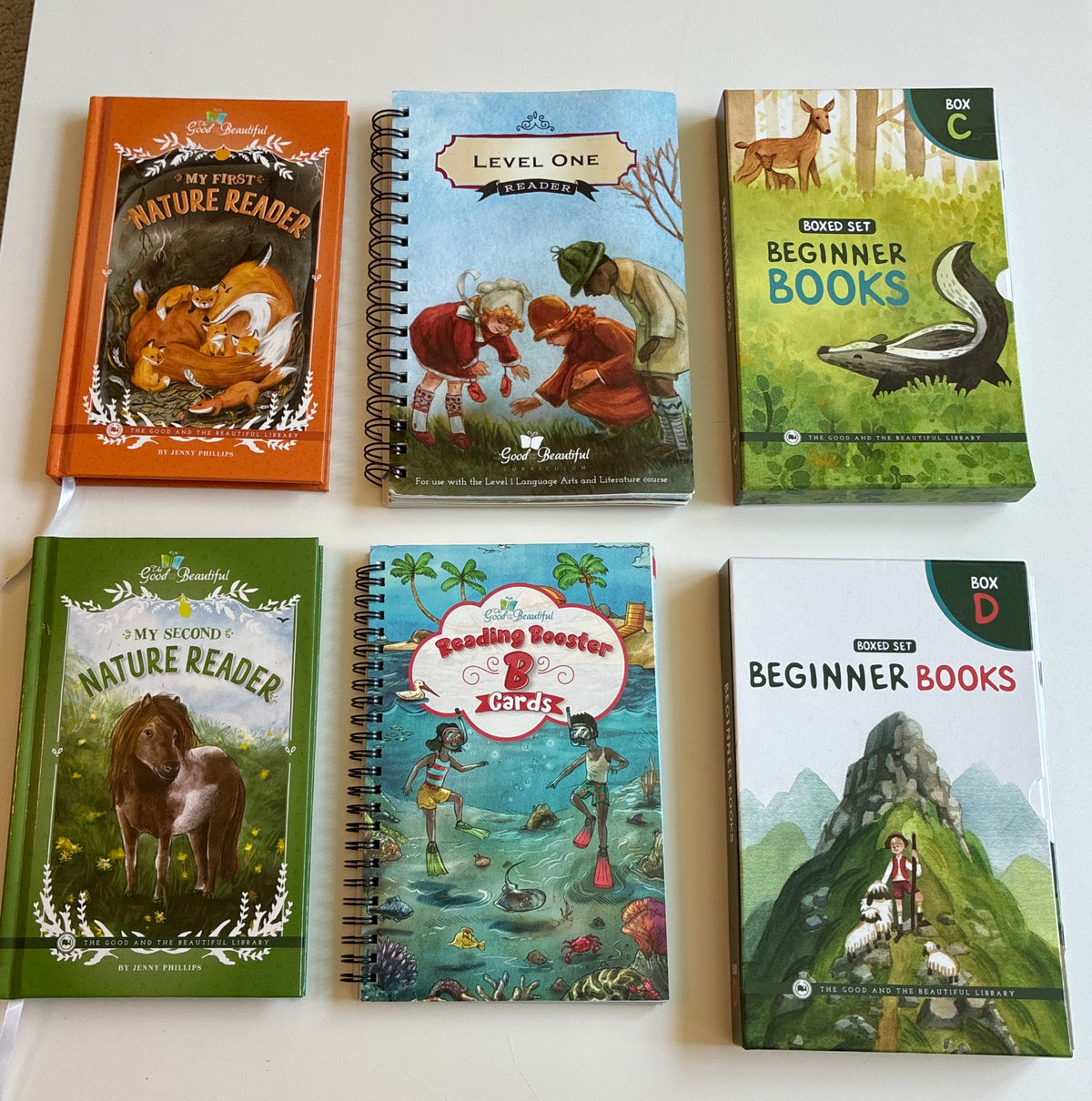 Seller 76 Good & Beautiful Beginner Reading Boosters (7 Sets)