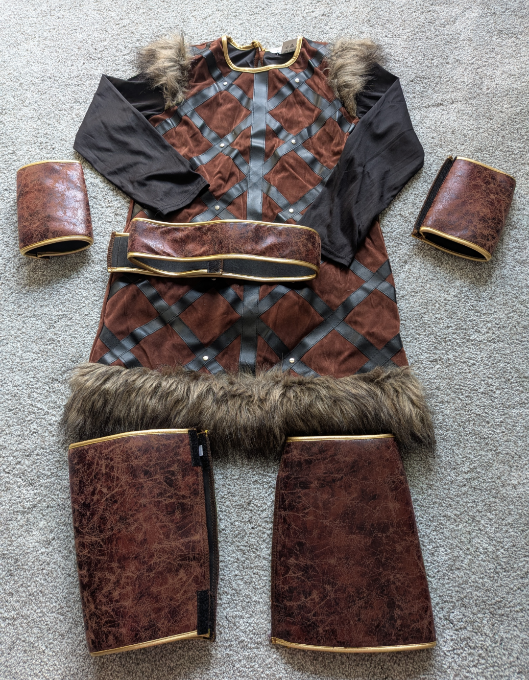 #17 Viking Halloween Costume kids size L