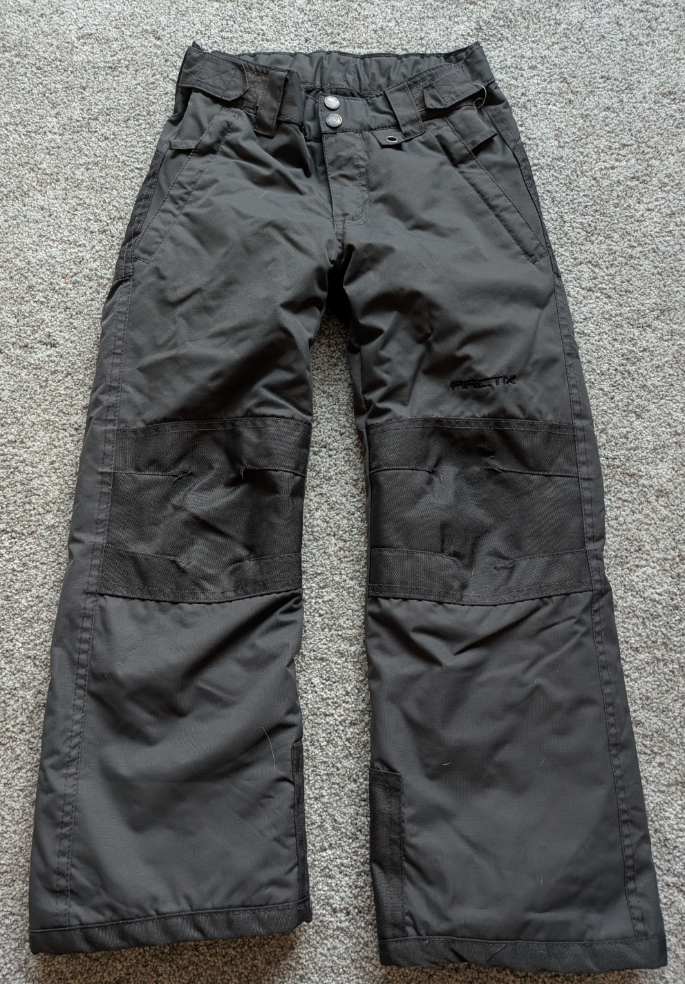 #17 Arctix grey snow pants kids size small