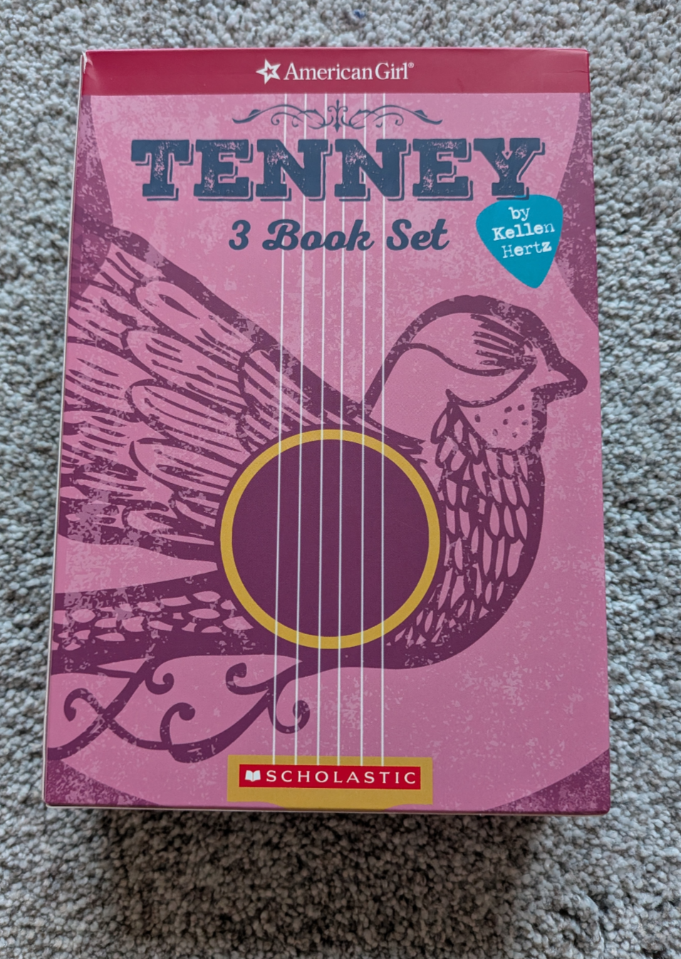 #17 American Girl Tenney 3 book set, New