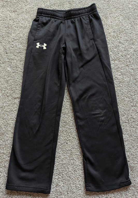 #17 Under Armour boys black pants YS