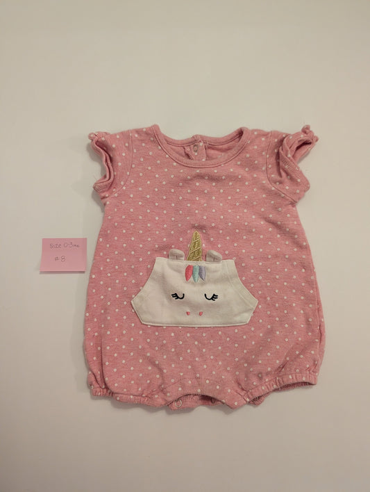 Seller 97, Unicorn Bubble, baby girl, size 0-3mo (item 8)