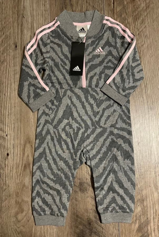 new girl 18 months Adidas outfit romper