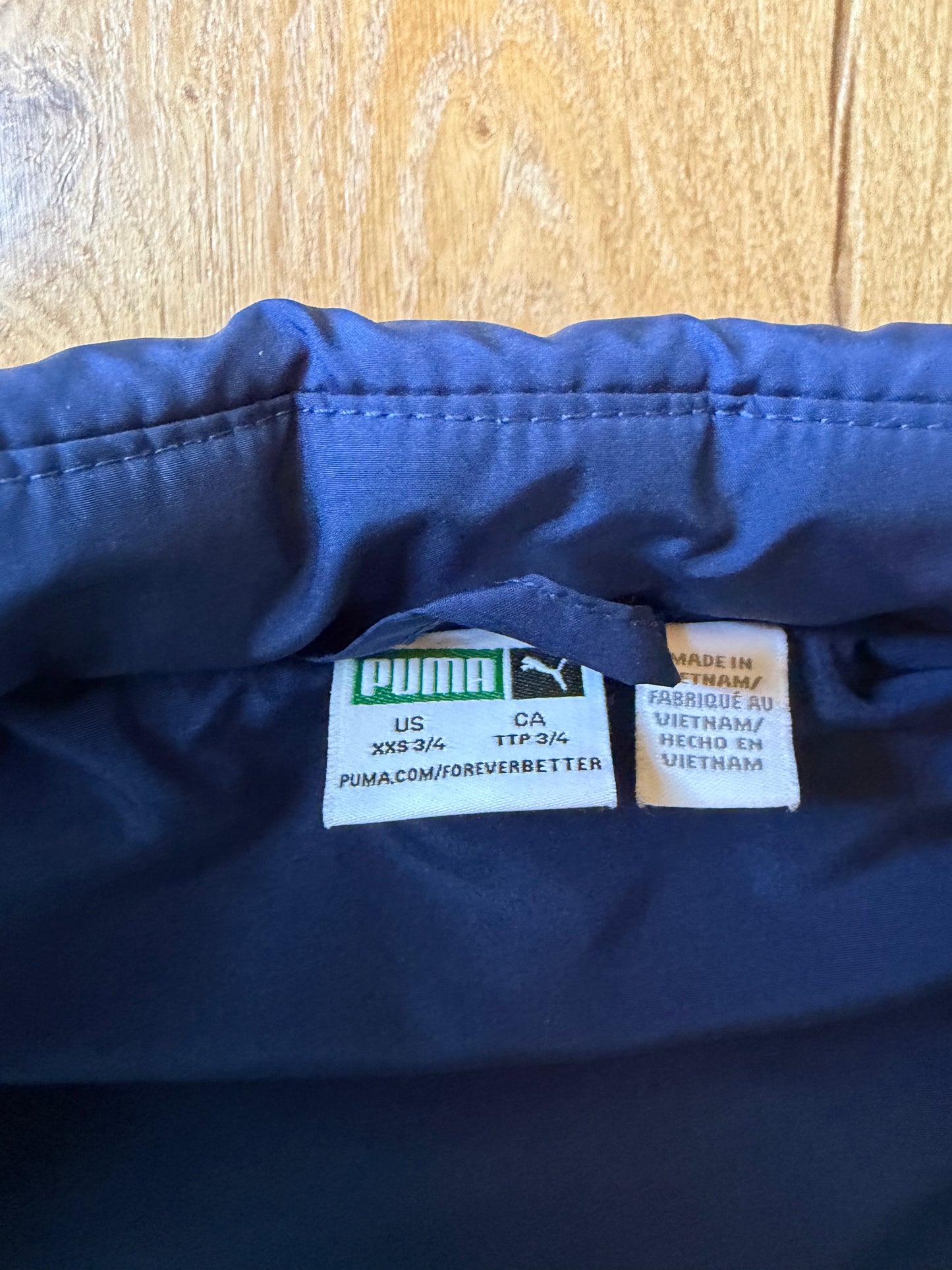 #6 - Puma Boys Blue Puffy Vest - 3/4T