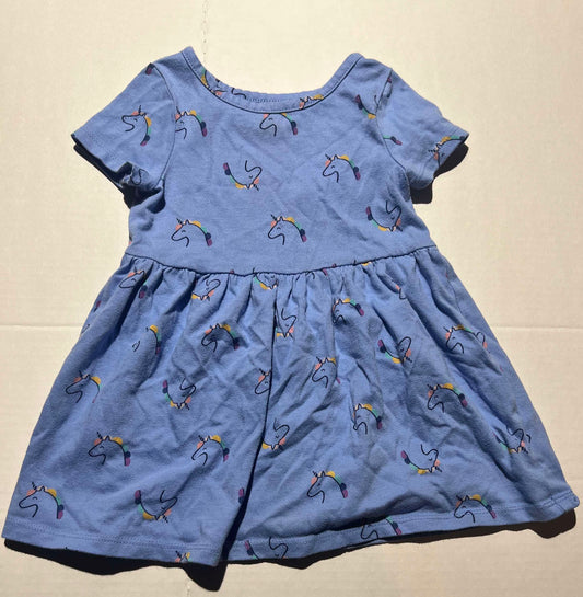 #98 Girls 18mo Cat and Jack Unicorn Dress