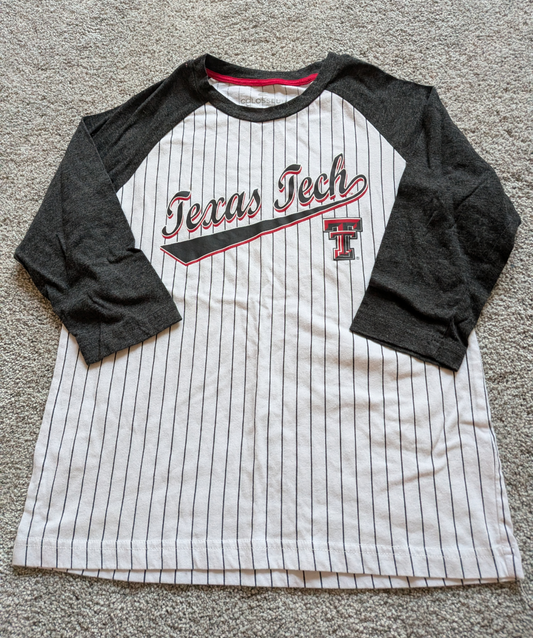 #17 Colosseum Texas Tech Baseball boys shirt NWOT size M (12-14)