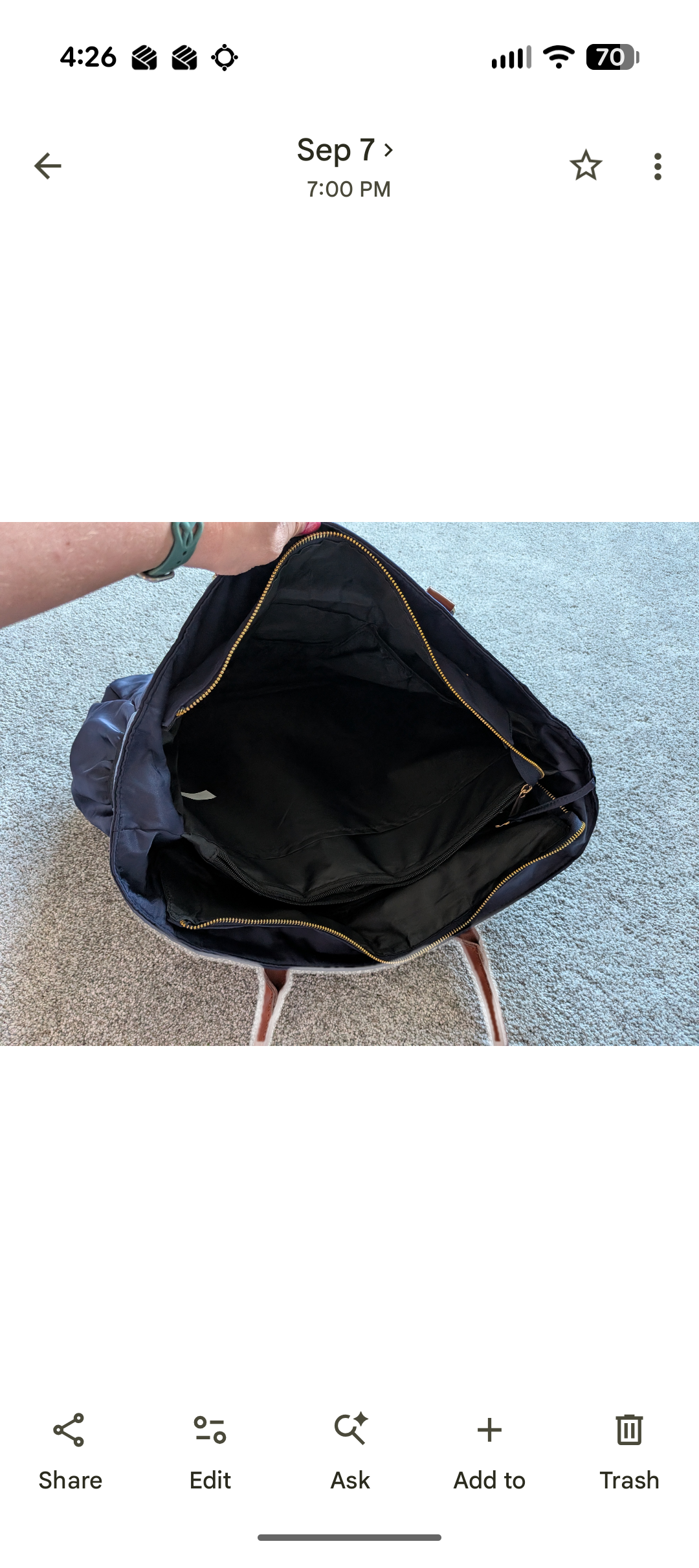 #17 Teacher Tote, so many pockets, work bag, diaper bag