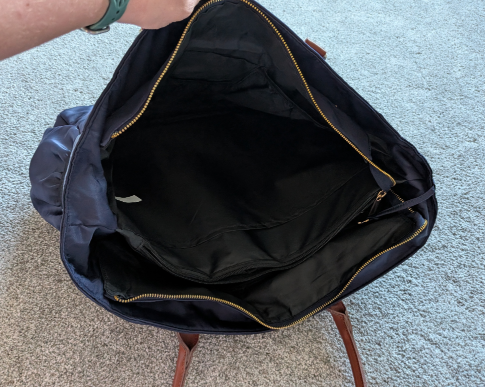 #17 Teacher Tote, so many pockets, work bag, diaper bag