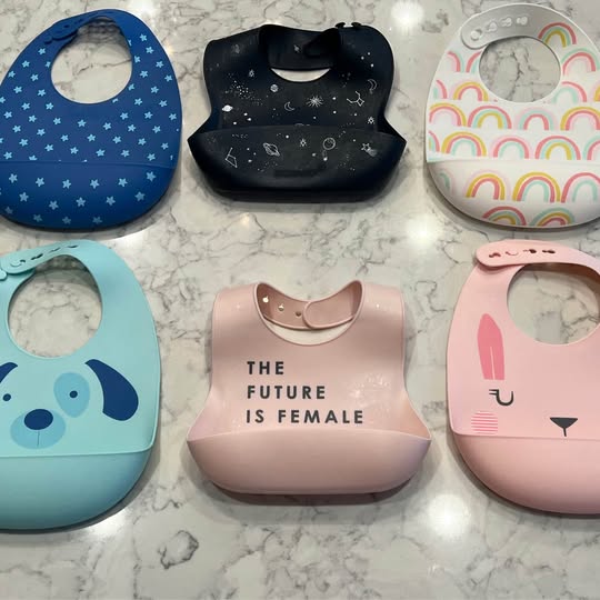 Lot of Silicone Bibs