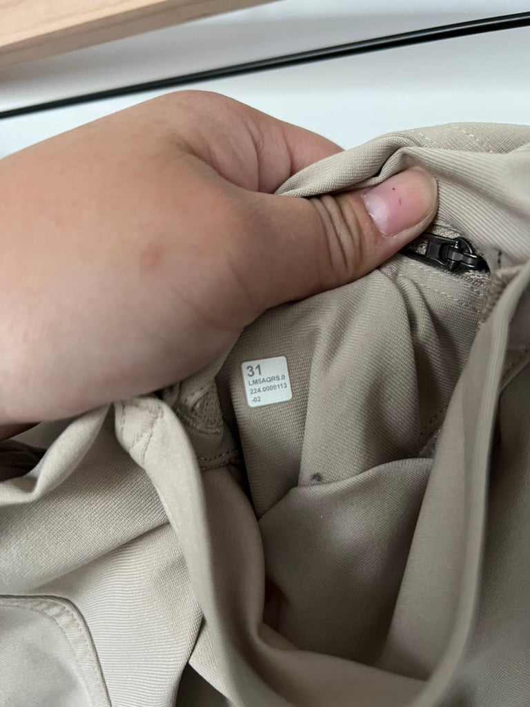 Seller #76 - Lululemon ABC Slim-Fit 5 Pocket Pant 30"L *Warpstreme - Trench - 31x30