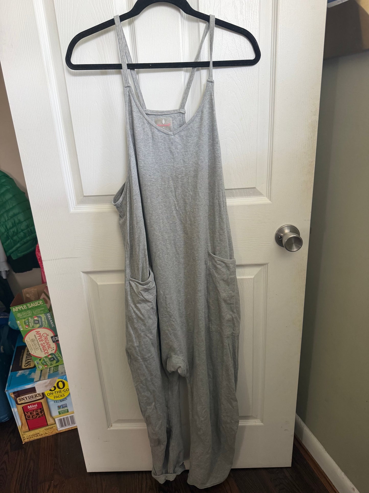 Seller #94 Womens Free People Grey Hot Shot Onsie Medium