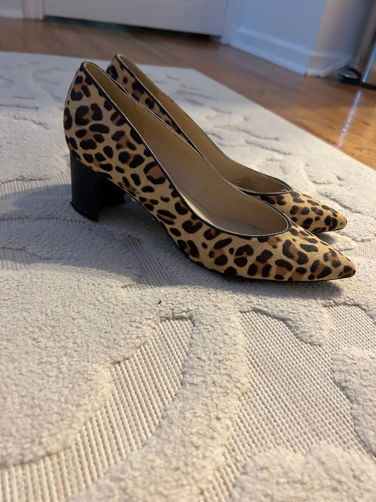 Mark Fisher Cheetah Heels Size 8
