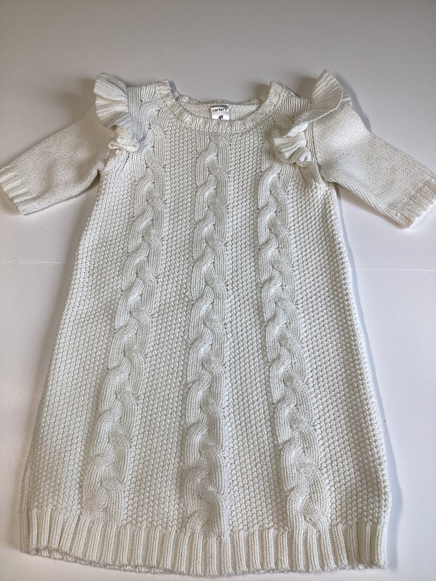#129 4T Carters Sweater Dress