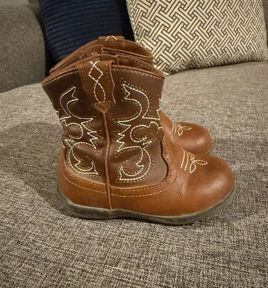 Seller #79 | Wonder Nation Cowboy Boots | Toddler Boy Size 6 REDUCED