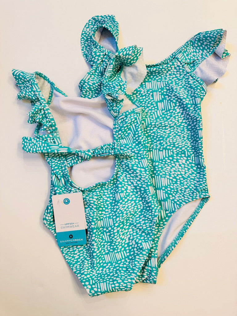 (#25)snapper rock | NWT | 2t | spearmint flutter swim | 45227