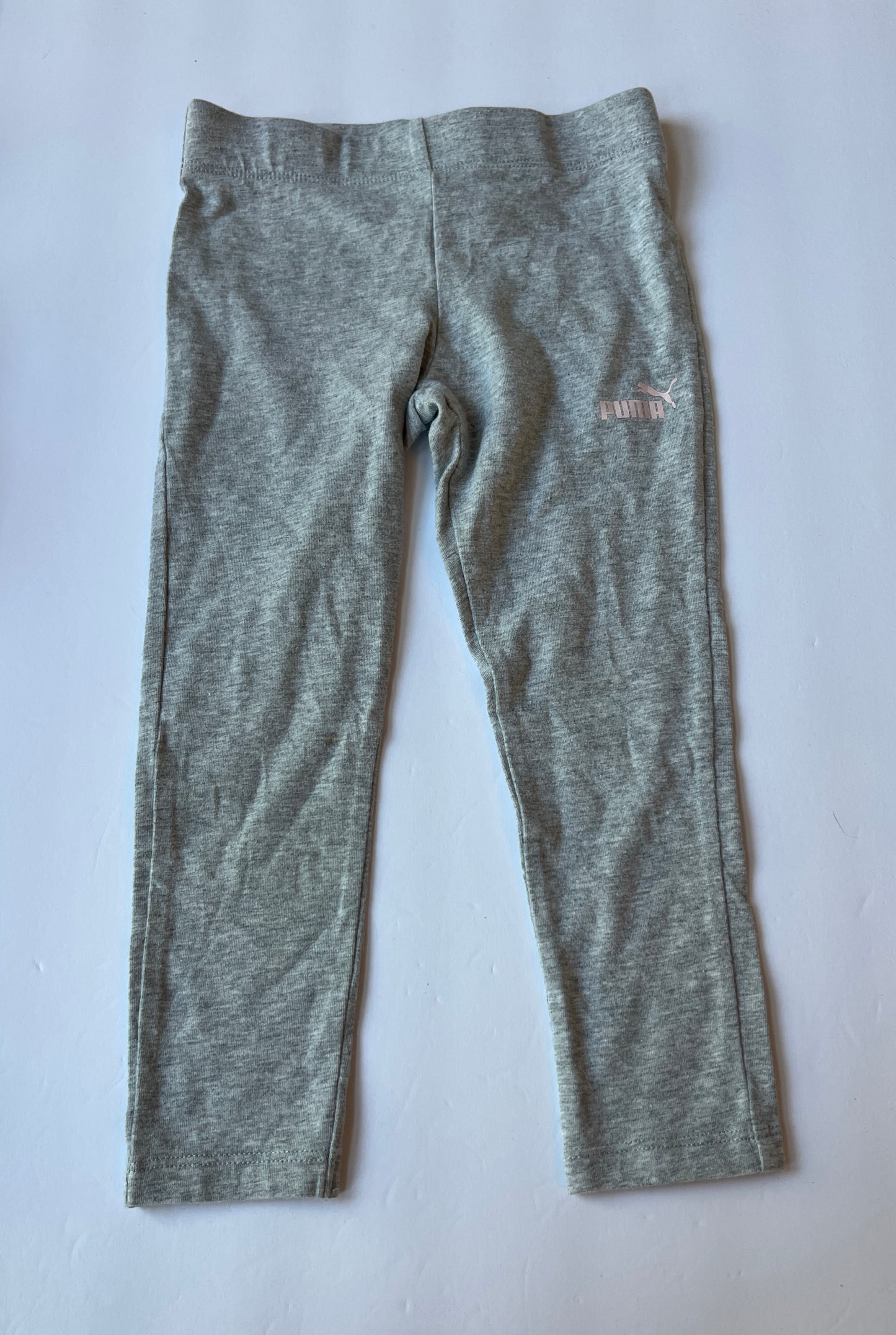 #77B Girls XXS(3/4) Puma Pink Sweatshirt Hoodie and Gray Legging Set