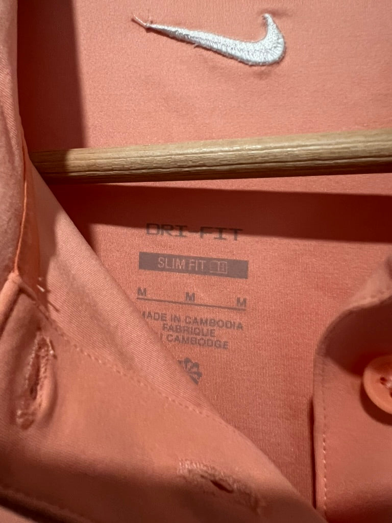 Seller #76 - Nike Women's Dri-FIT Victory Sleeveless Golf Polo Apricot Agate Medium NWT $55