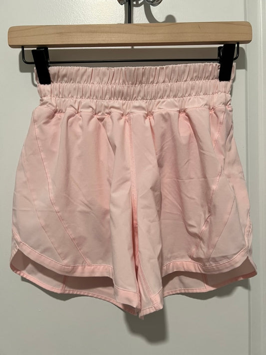 Seller #76 - Lululemon Track That Mid-Rise Lined Short 5" - Strawberry Milkshake - Size 4