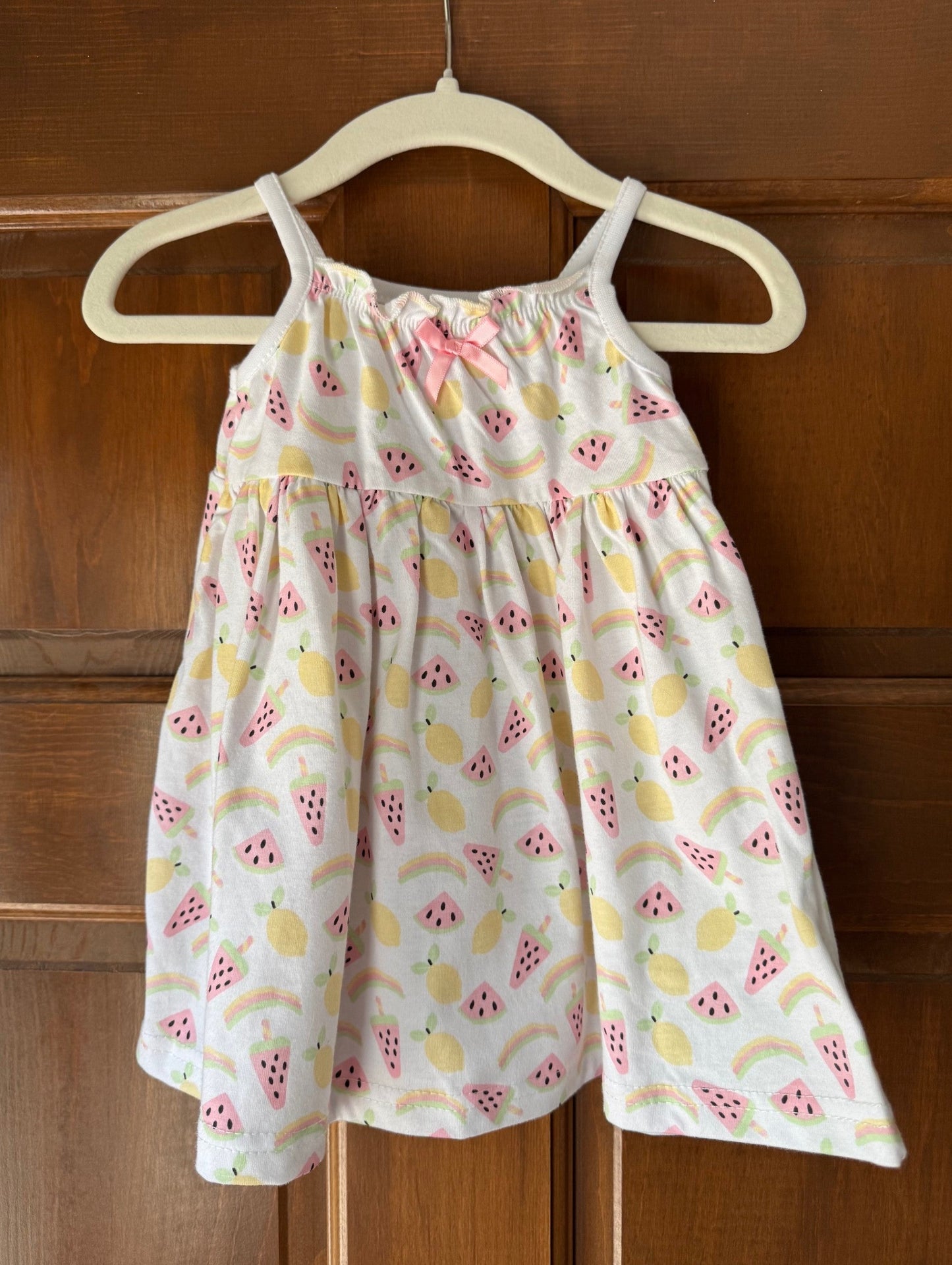 Seller 126 - Mini Hop Girls 9 Month Watermelon Dress - REDUCED
