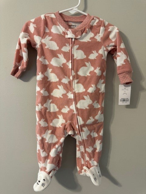 Seller #141 Bunny Fleece Sleeper size 6 months NWT (2 of 2 available) SR