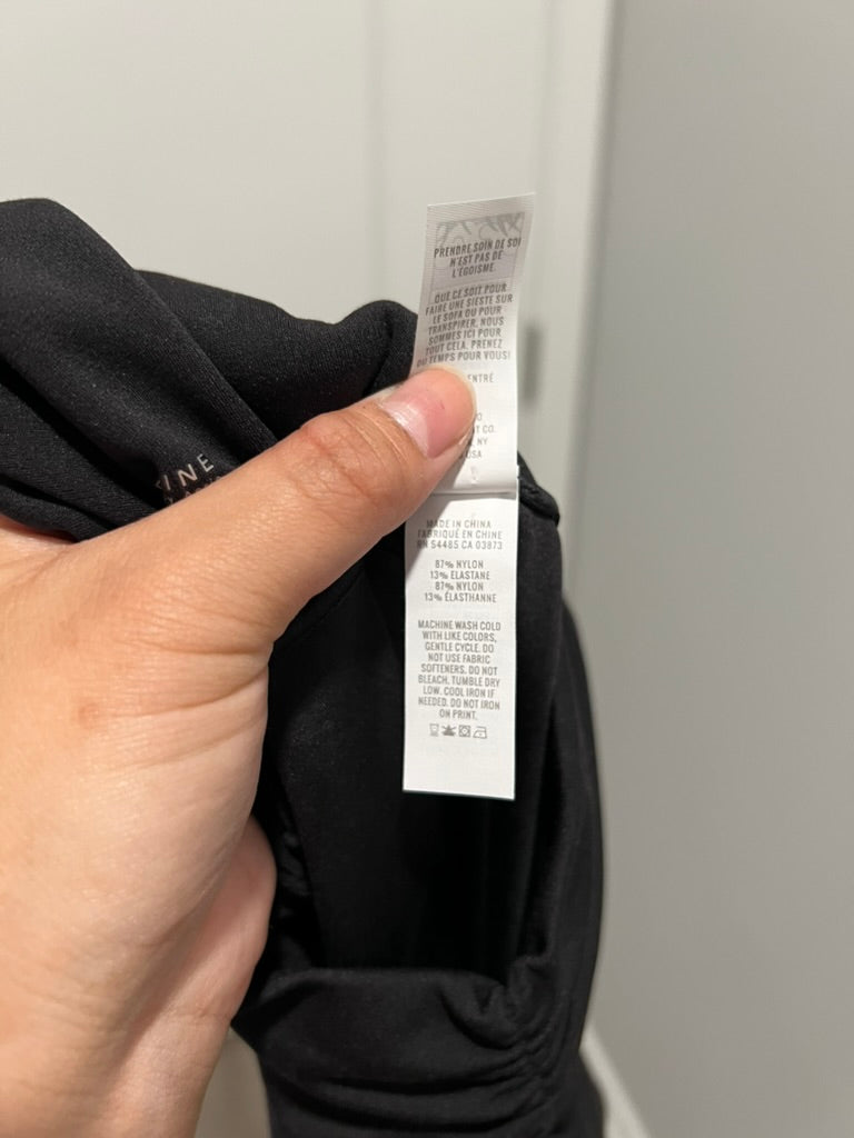 Seller #76 - Aerie Real Me Flare High-Rise Leggings - Black - Size Medium