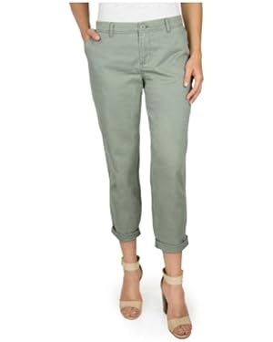 Woolrich 12 cropped sage green Sunday Chino cut