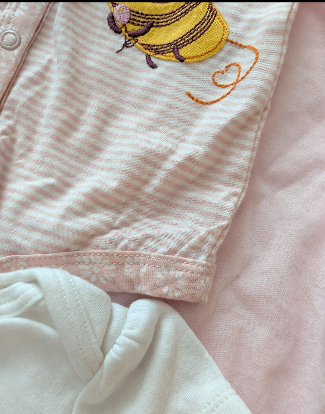 *Reduced* Seller 97, Chickpea & Carters Romper Bundle, baby girl, size 3mo NWT (item 159)