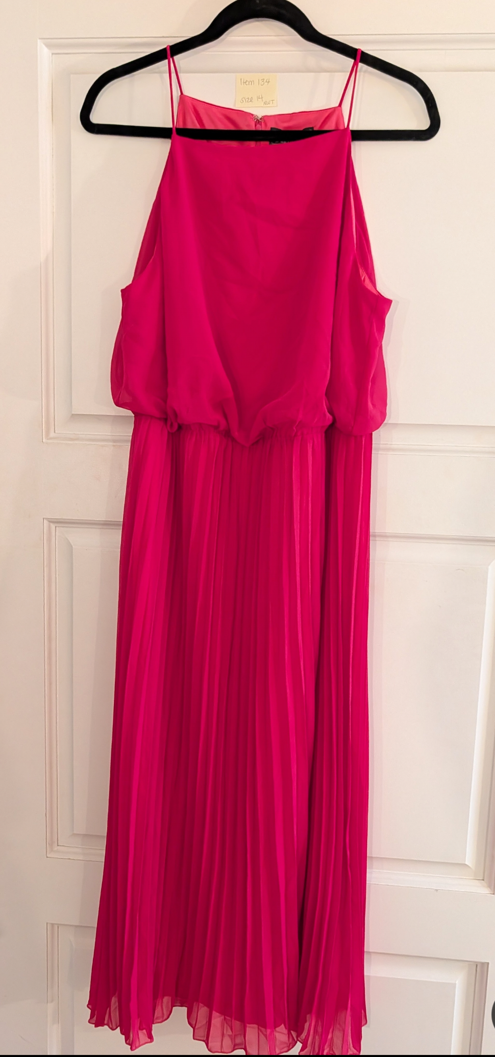 *Reduced* Seller 97, Sam Edelman Pink Dress, Women's size 14, NWT (item  134)