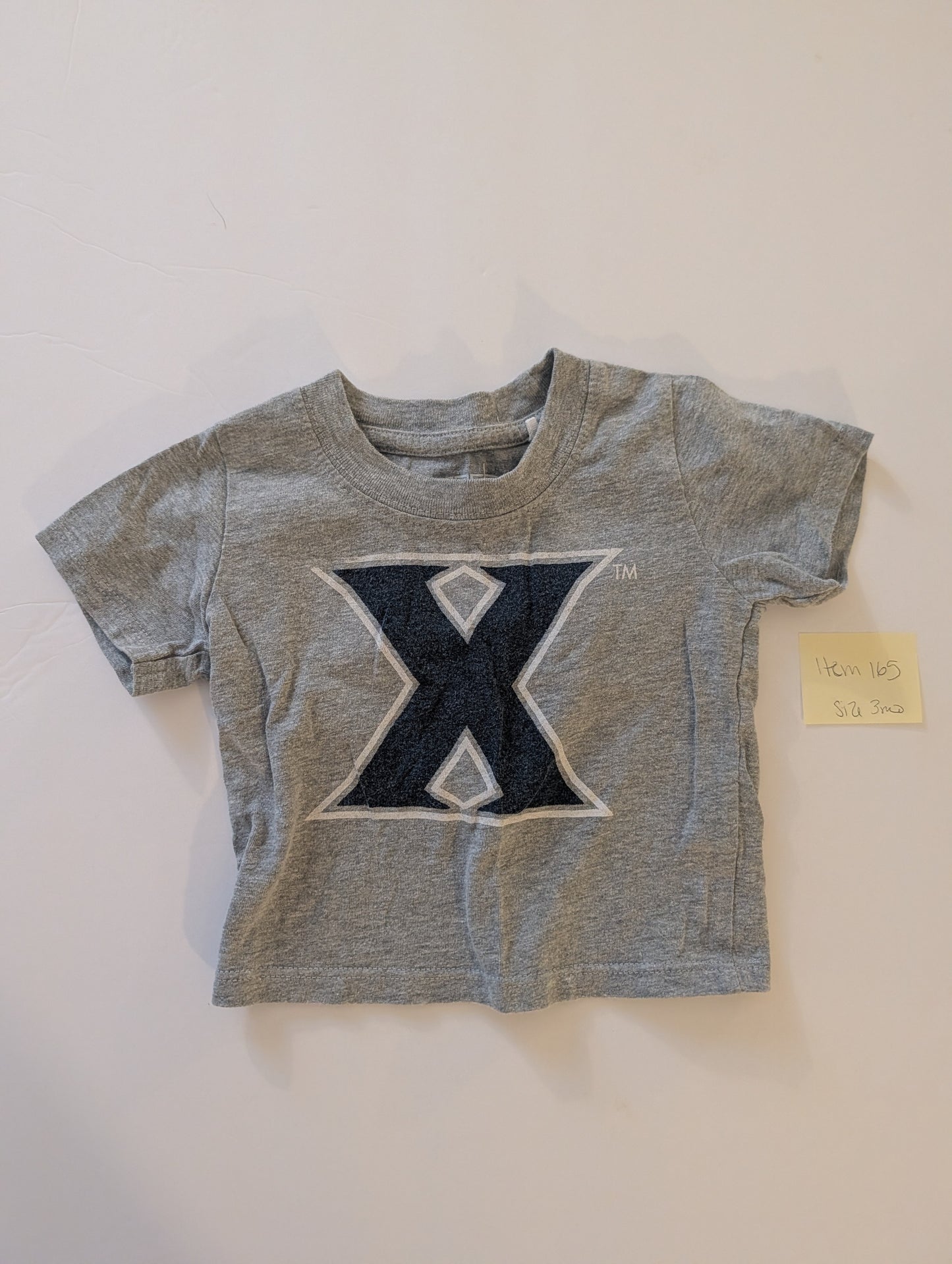 Seller 97, GameDay Gear Xavier T-Shirt, baby, size 3 mo (item 165)
