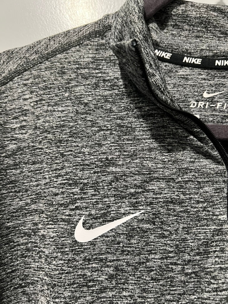 Seller #76 - Nike Dri-FIT Long Sleeve Quarter-Zip Orangetheory Fitness Coach Size Medium Gray