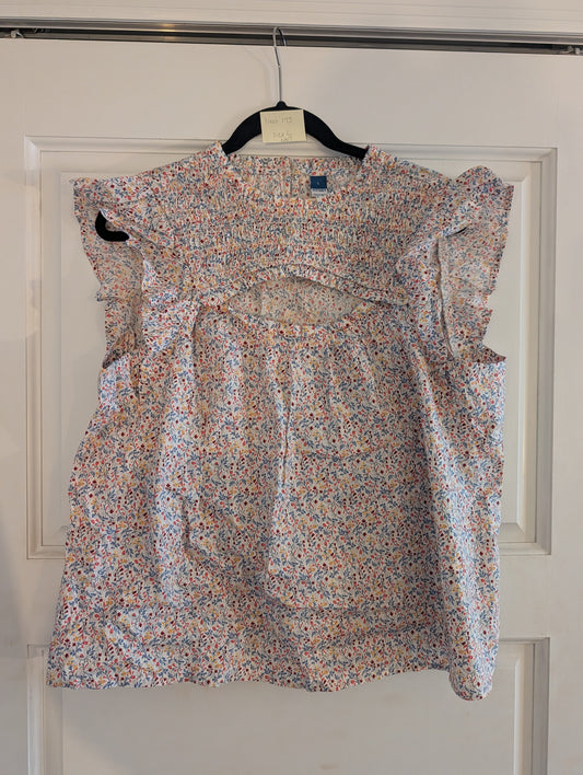 *Reduced* Seller 97, Old Navy Women's Floral Key Hole Top, Women's, size L NWT (item 173)