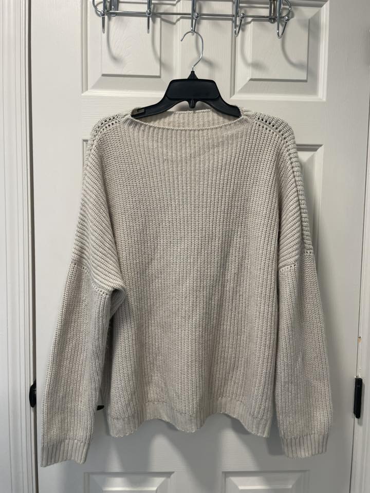 #215 Oversized Sweater in Wheat Women's Size Small
