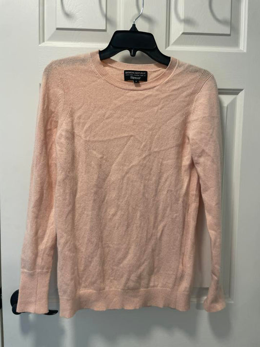 #215 Banana Republic Peach Sweater Women's Size Small