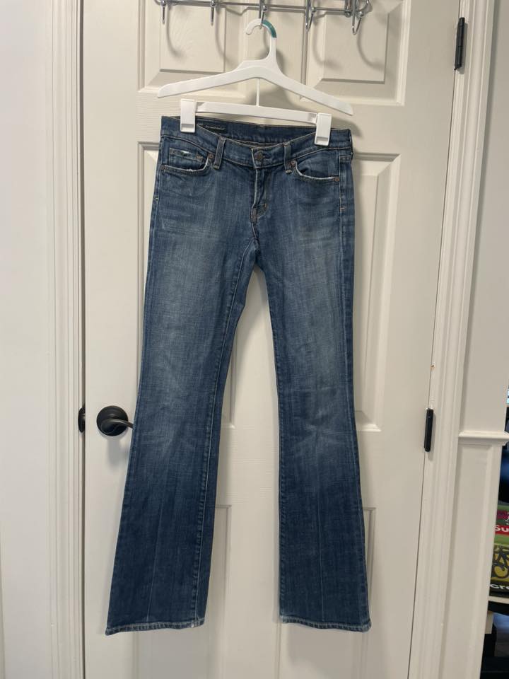 #215 Citizens of Humanity Kelly #001 Low Waist Bootcut Jeans Women's Size 27