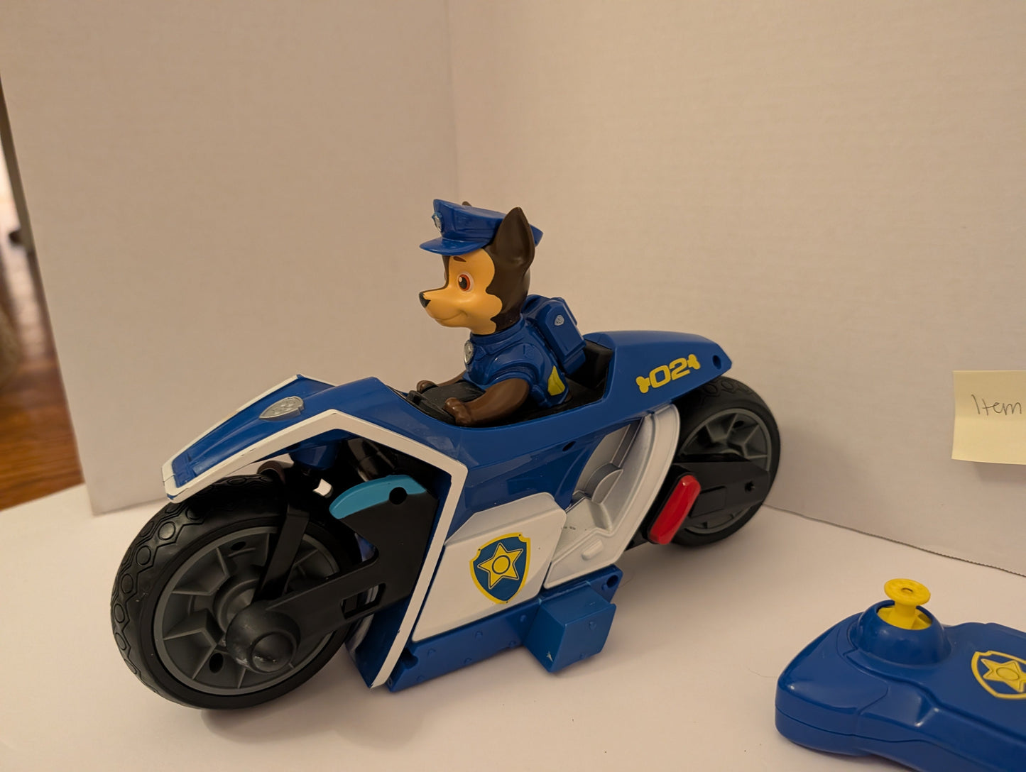 Seller 97, PAW Patrol Chase Remote Control Motorcycle (item 198)