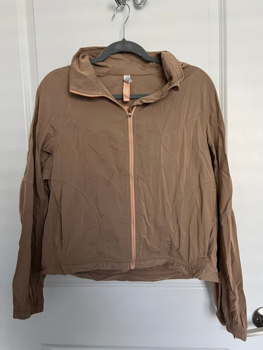 Seller #76 - Lululemon Lightweight Hooded Jacket - Bleached Apricot - Size 6