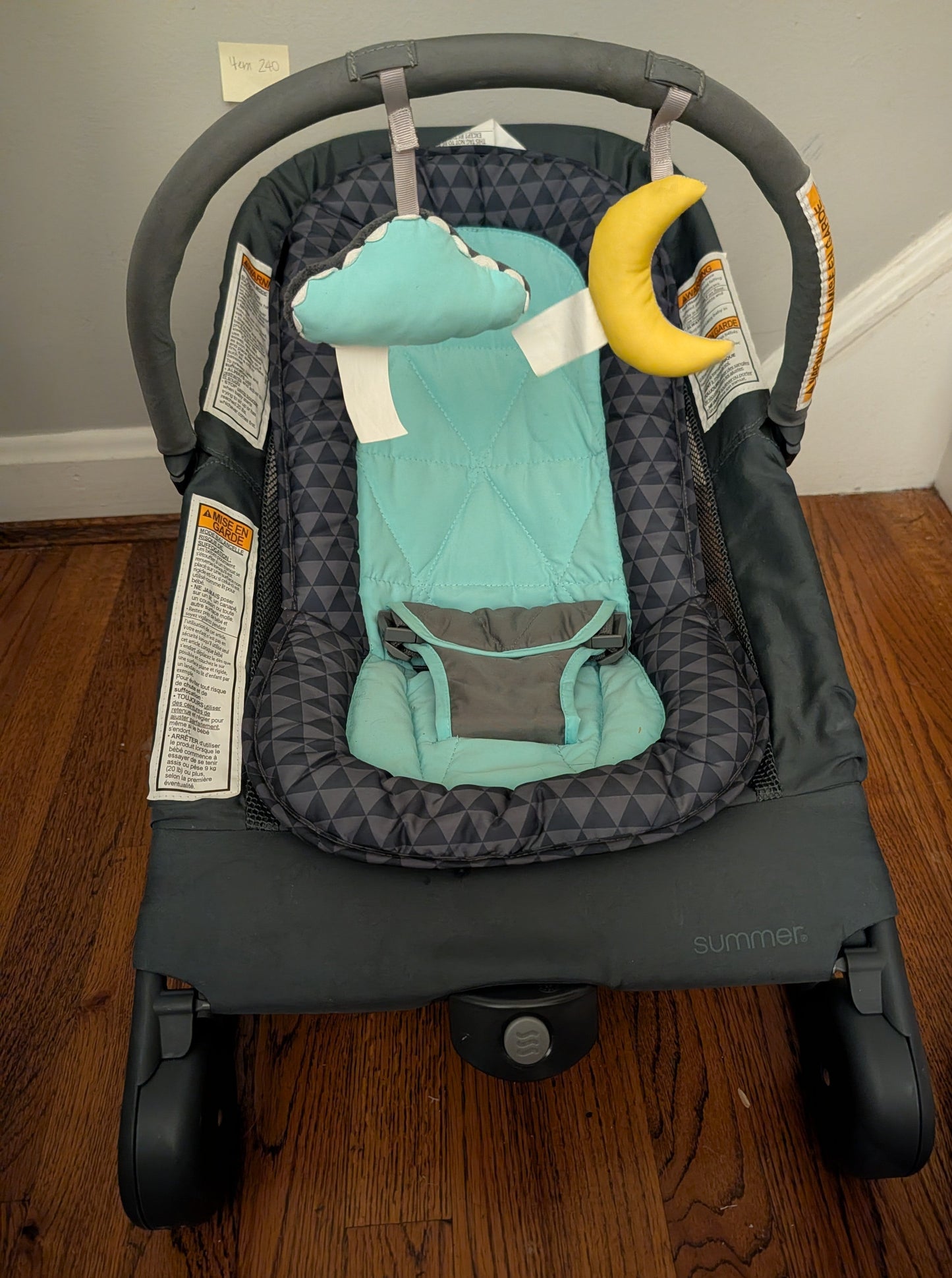 Seller 97, Summer Infant 2-in-1 Bouncer & Rocker Duo (item 240)
