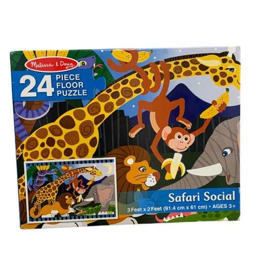 #88 Melissa and Doug Safari Floor Puzzle