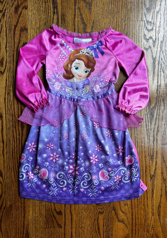 Seller #115 - Disney Princess Sofia the First Girls 3T Nightgown, GUC