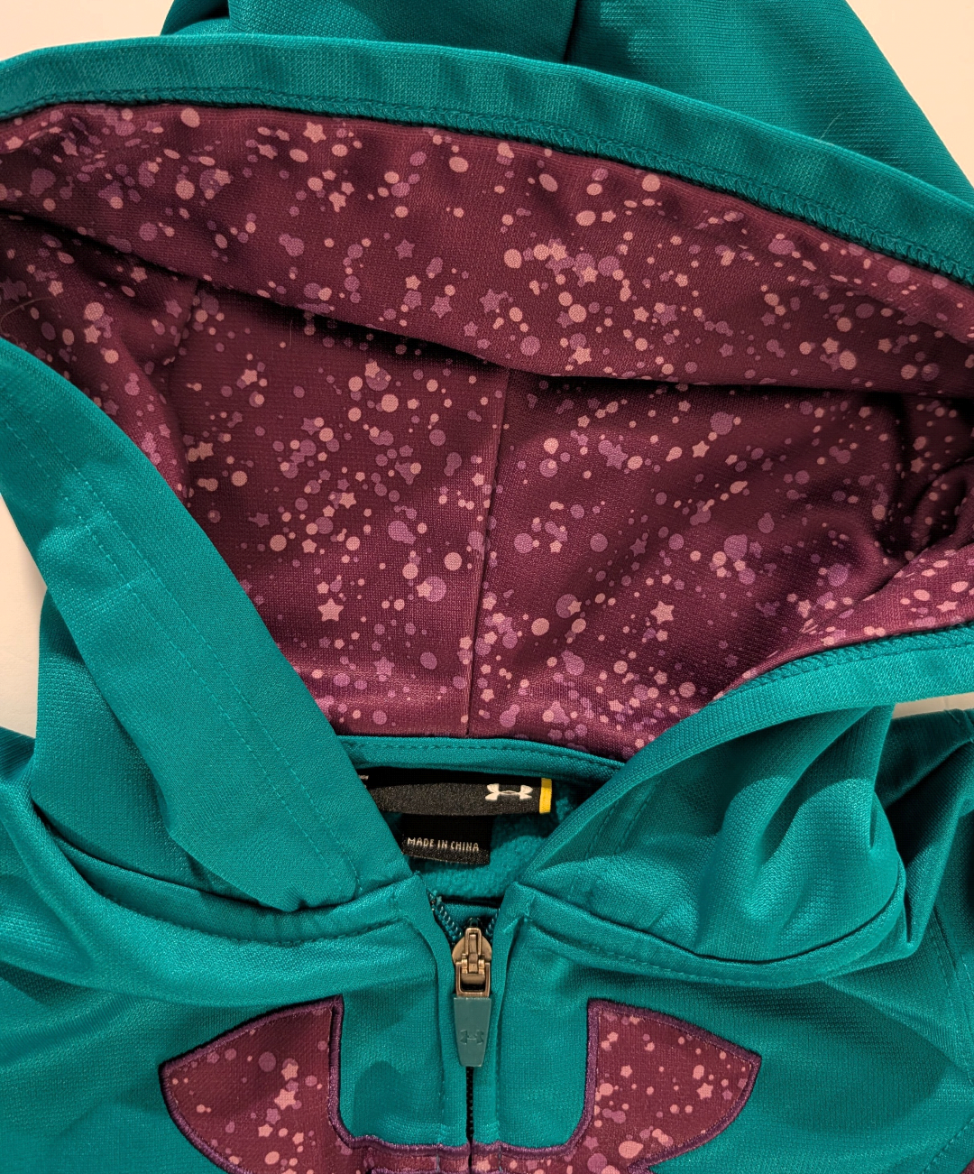 Seller 97, Under Armour Aqua Zip Jacket, Girl size 5T (item 237)