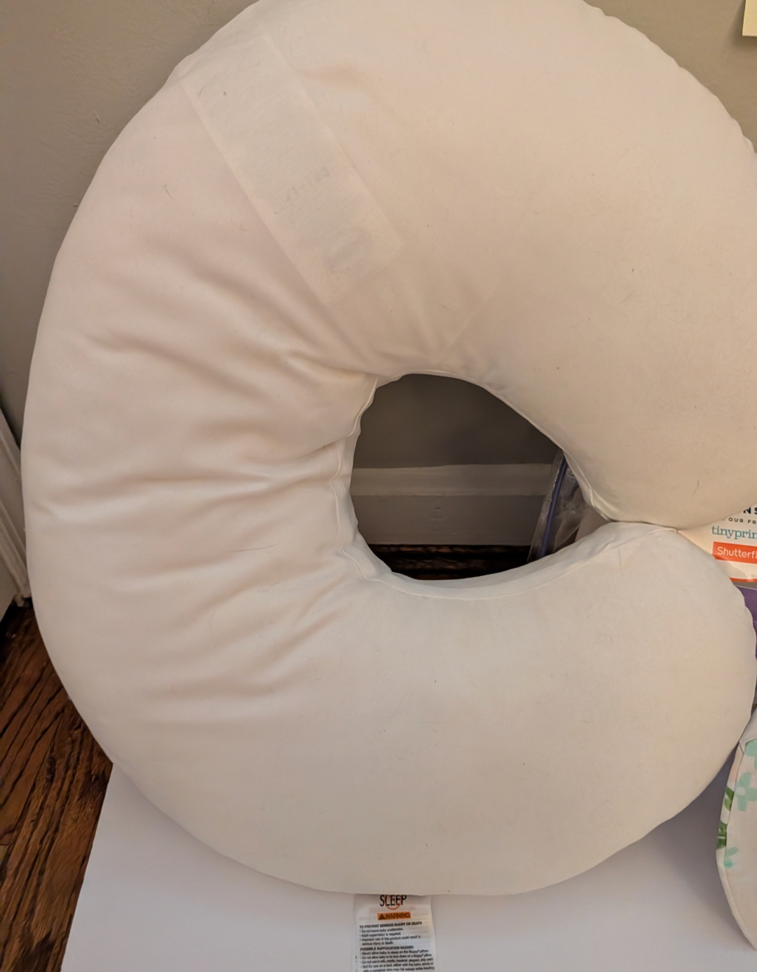 Seller 97, Boppy Nursing Pillow w/2 covers (item 246)