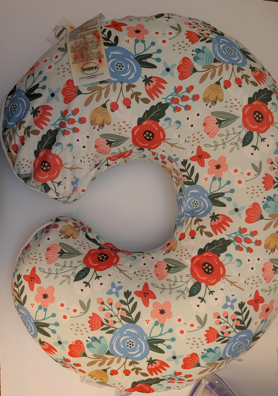 Seller 97, Boppy Nursing Pillow w/2 covers (item 246)