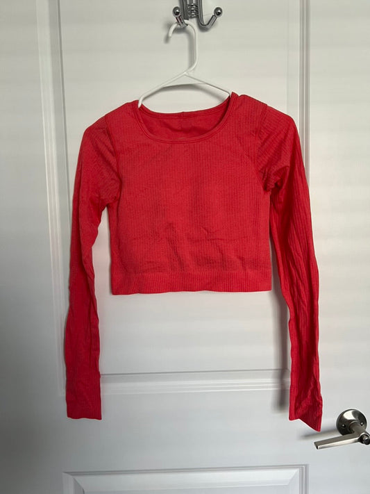 Seller #76 - Lululemon Women's Ebb to Street Long Sleeve - Coral - Size 6
