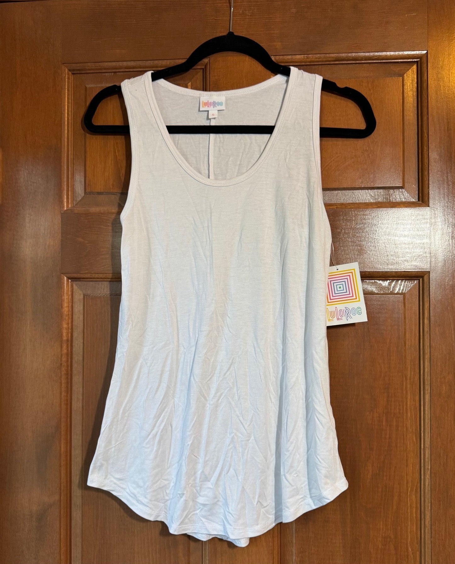 Seller #126 - LulaRoe Small White Tank Top - New with tags